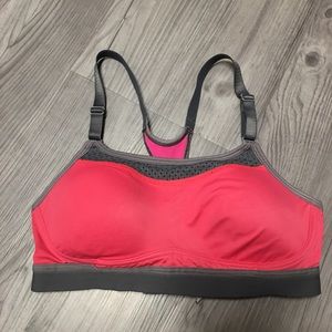 Pink Sports Bra